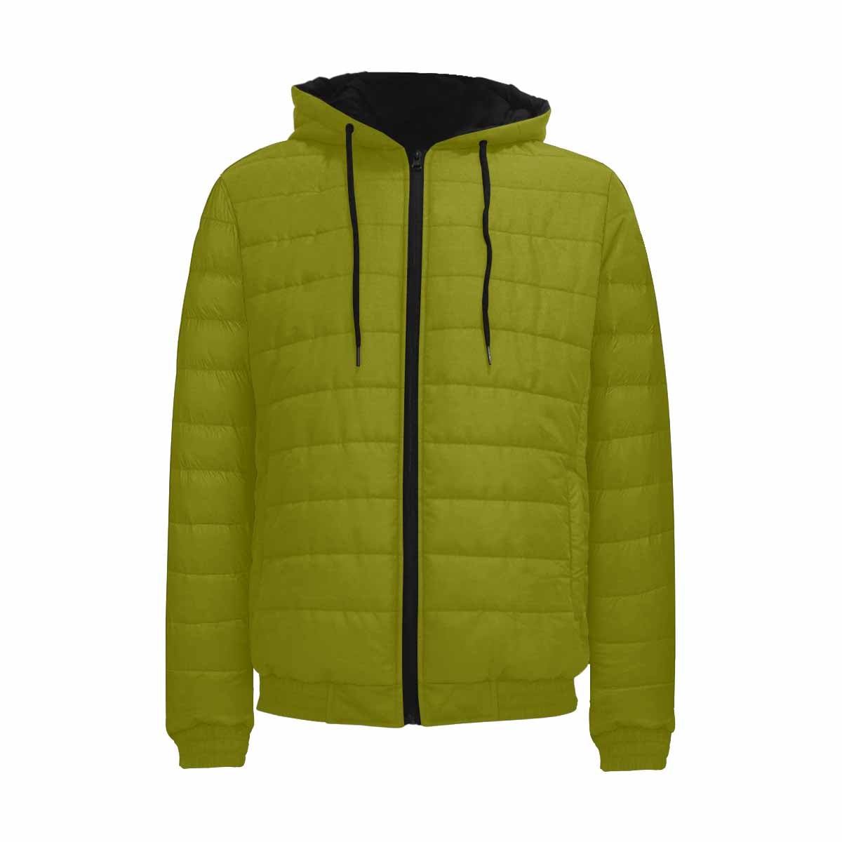 Uniquely You Dark Olive Greenpng _   Men's Hooded Bomber