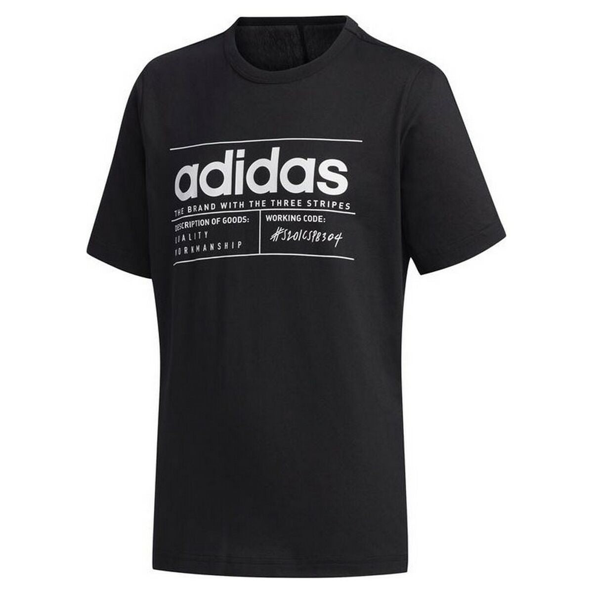 T-shirt Adidas Brilliant Basics Black