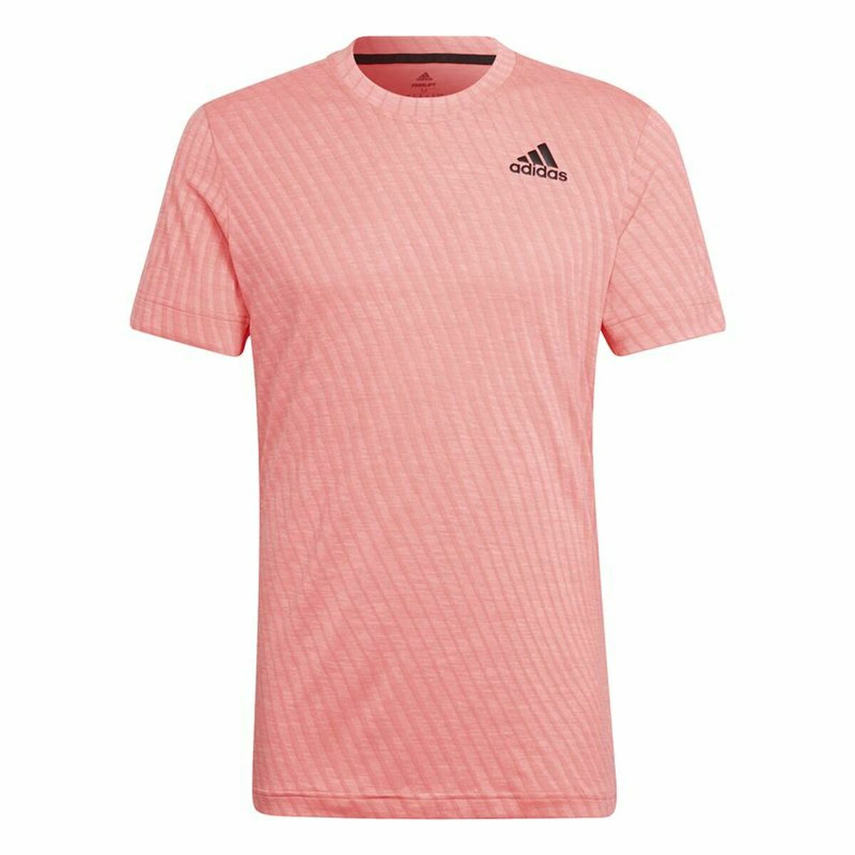 Men’s Short Sleeve T-Shirt Adidas Freelift Pink