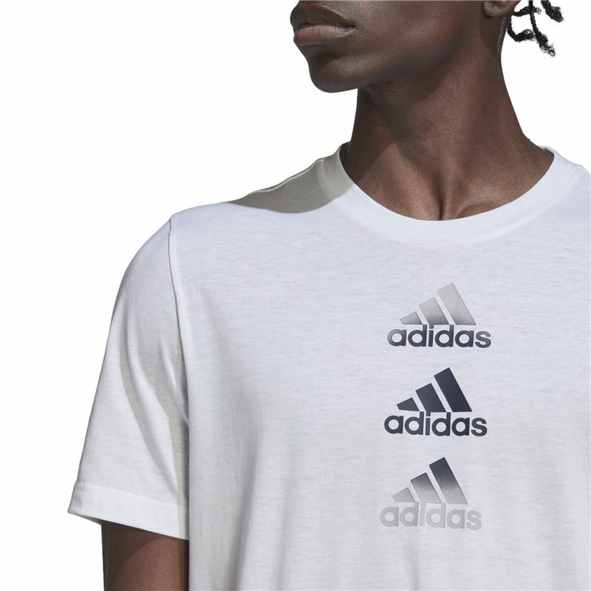 Men’s Short Sleeve T-Shirt Adidas Designed To Move Logo