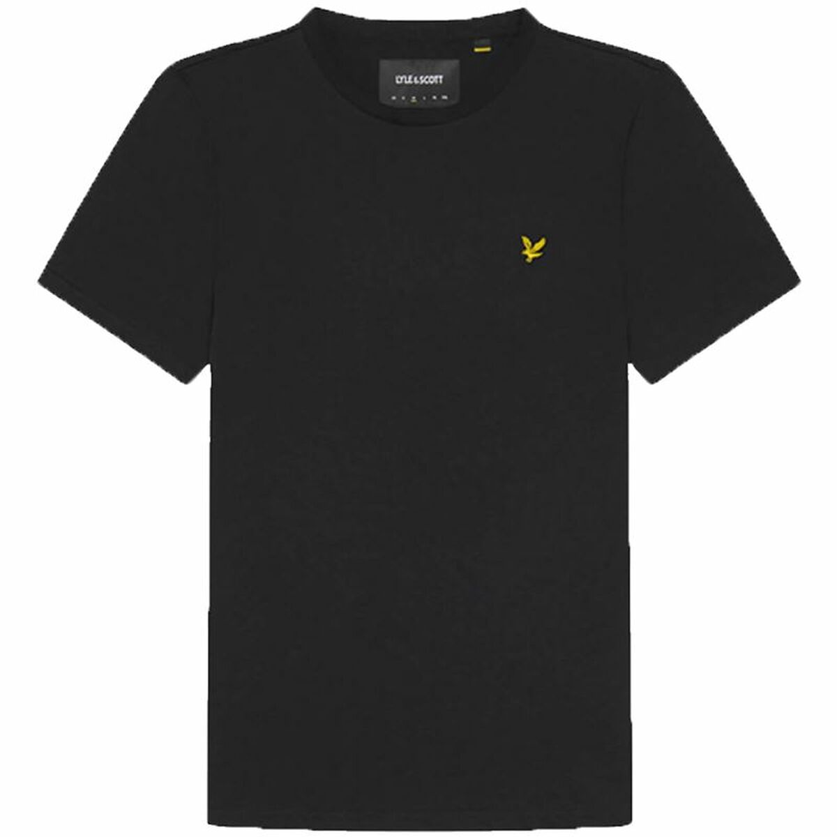 Men’s Short Sleeve T-Shirt Lyle & Scott Black