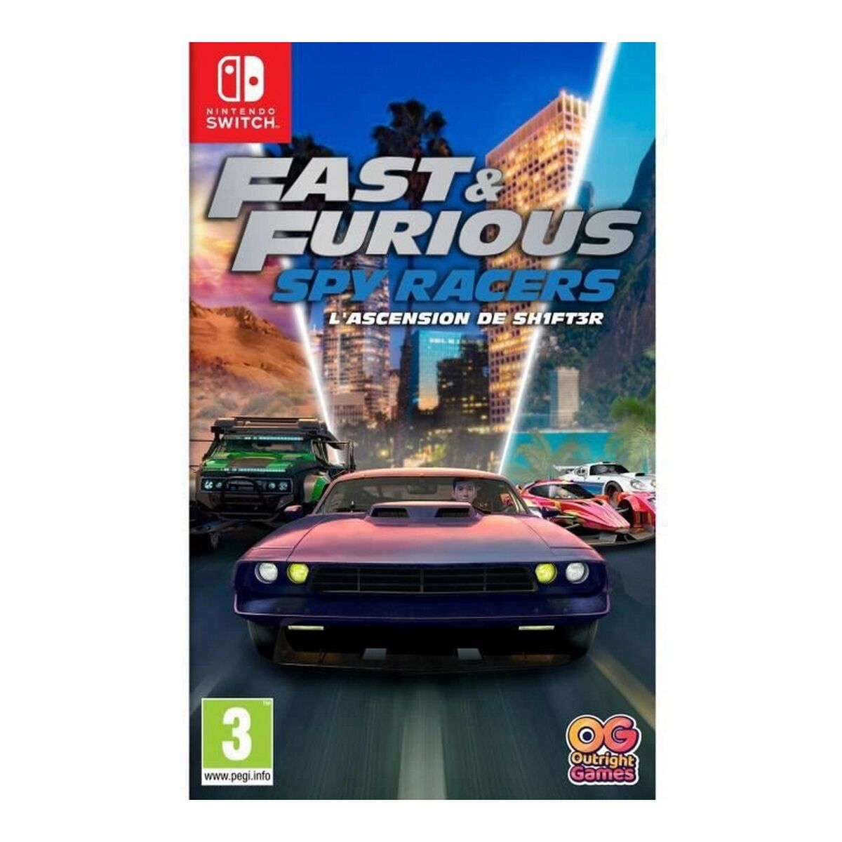 Video game for Switch Bandai Fast & Furious: Spy Racers