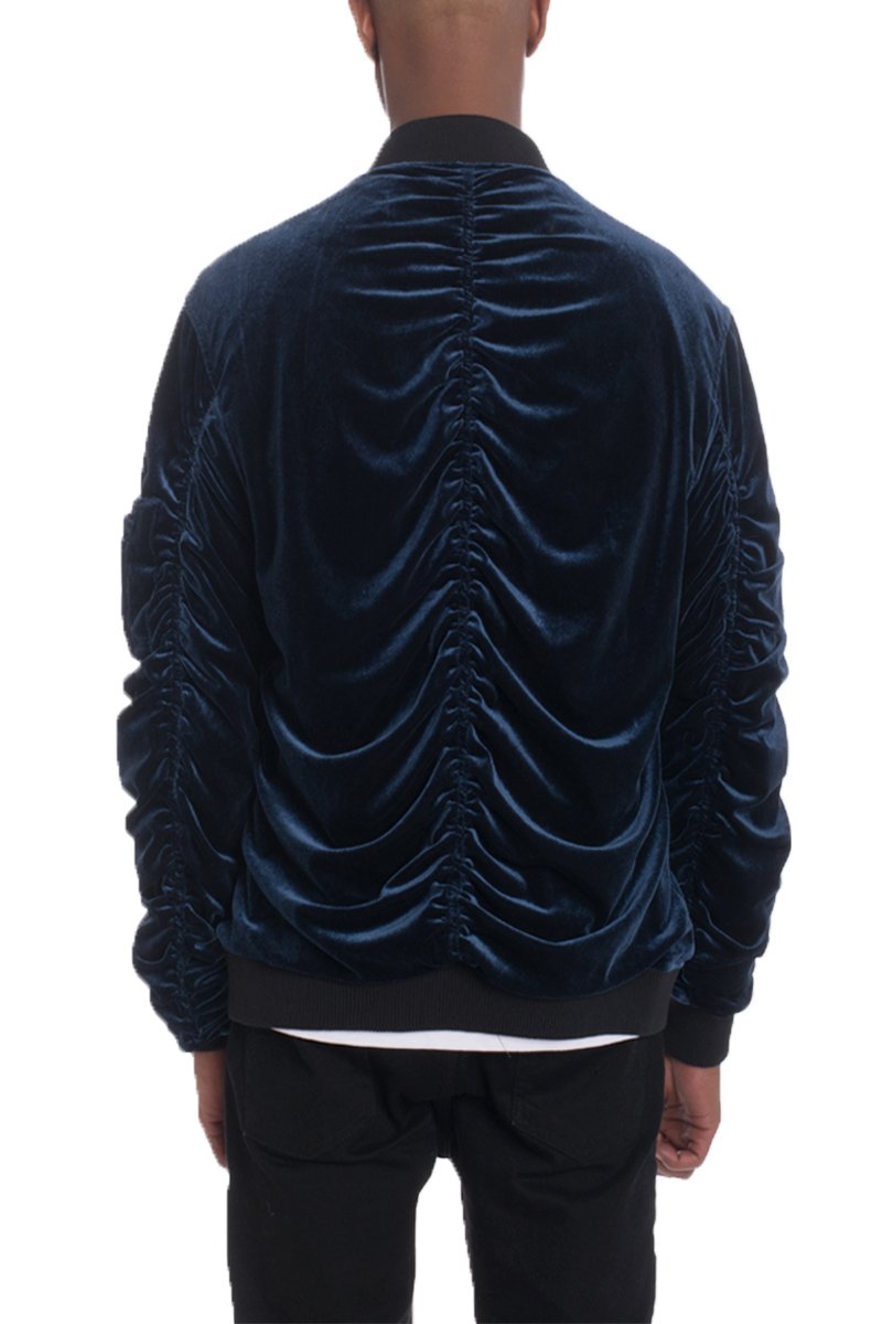 VELOUR BOMBER