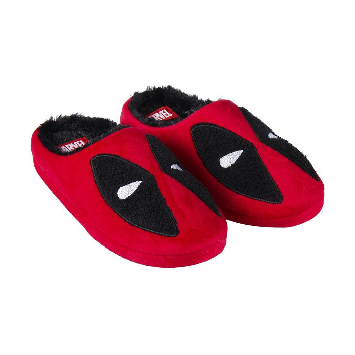 House Slippers Deadpool Red