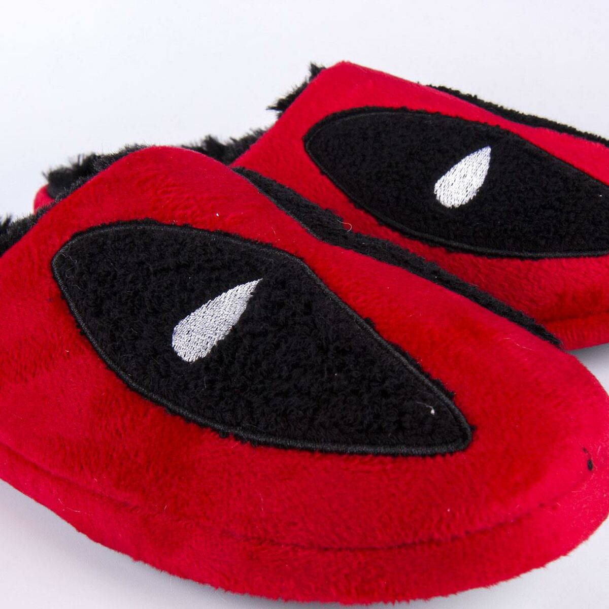 House Slippers Deadpool Red