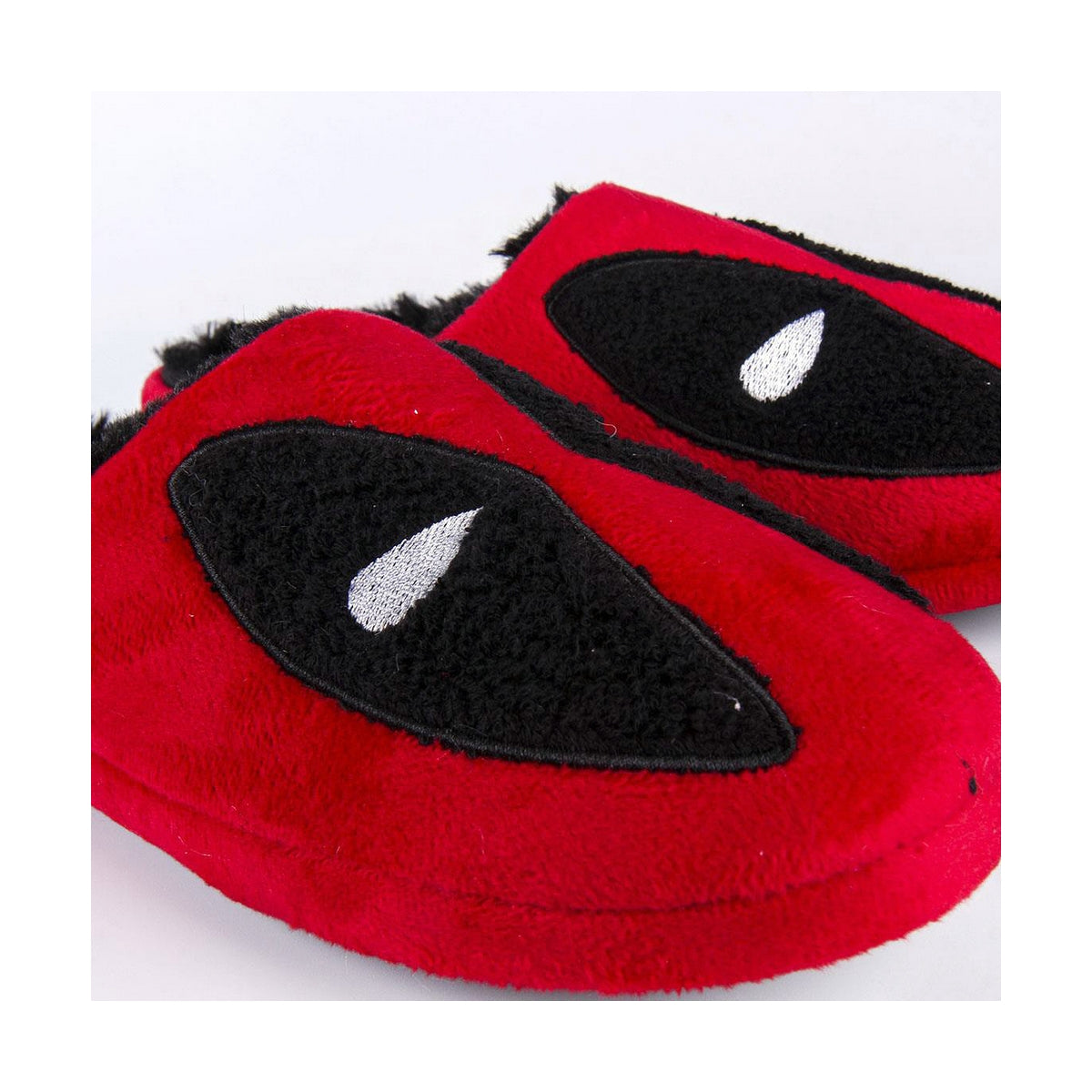 House Slippers Deadpool Red