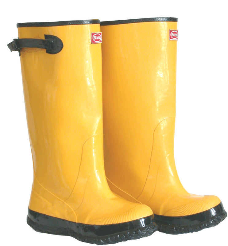 Boss Manufacturing 2KP448116 17 in. Rubber Boot  Yellow Size 16