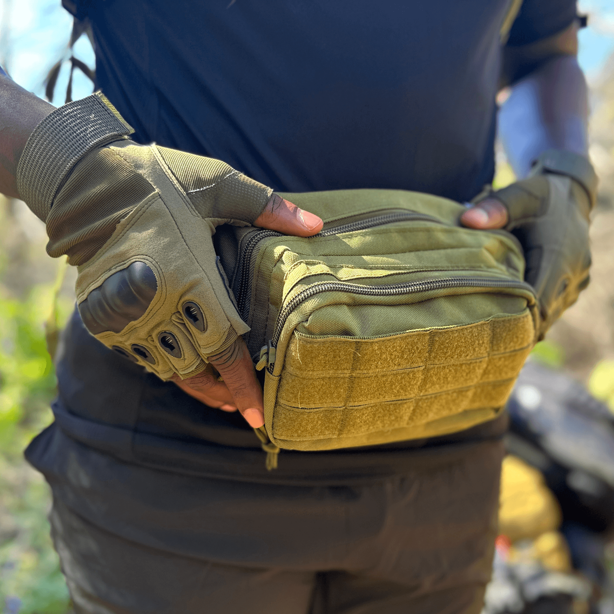 Tactical Fingerless Airsoft Gloves for Outdoor Sports, Paintball, and