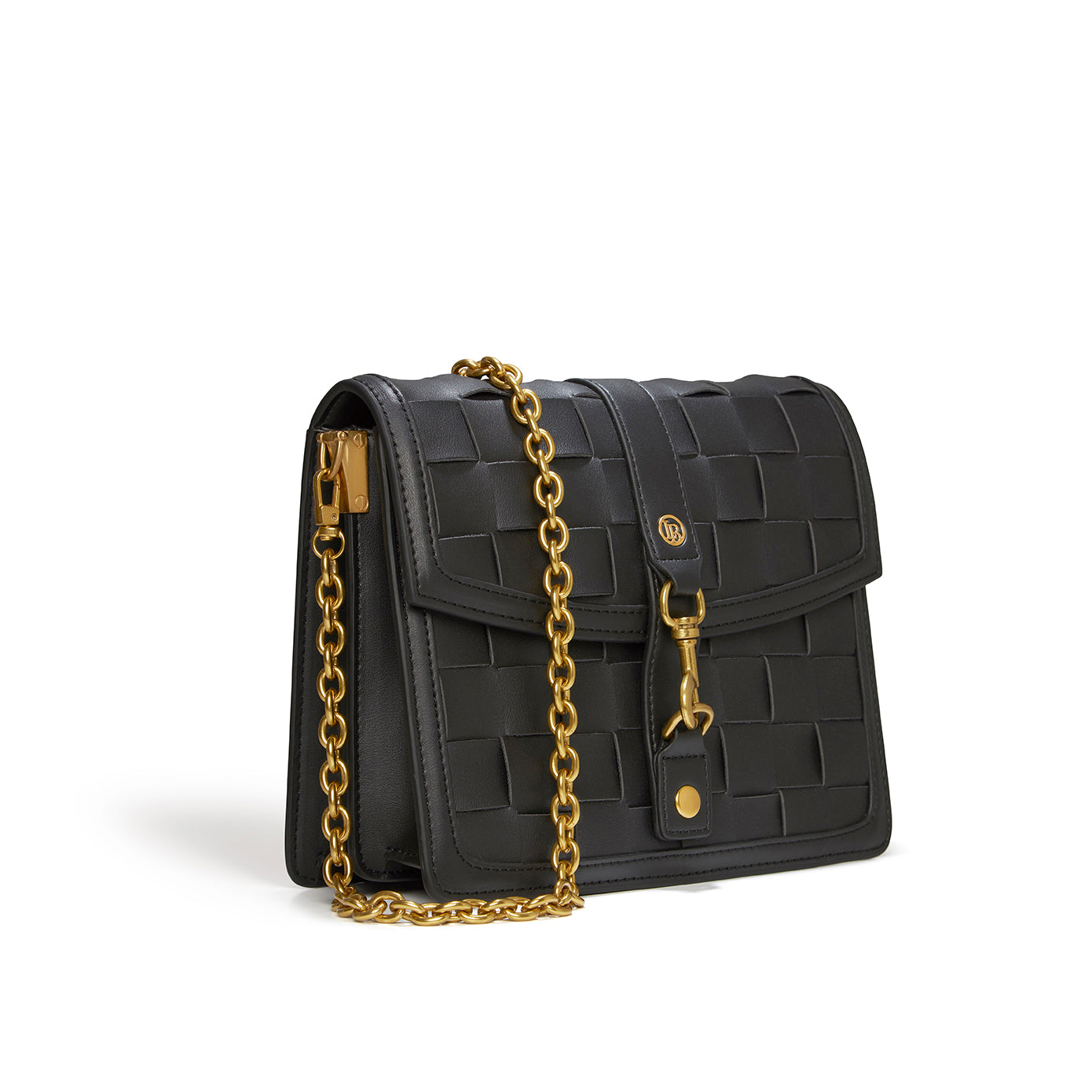 Daisy Black Vegan Shoulder & Crossbody Bag