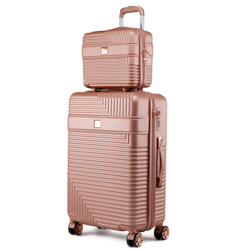 Mykonos Luggage Set with a Medium Carry-on and Small Cosmetic Case