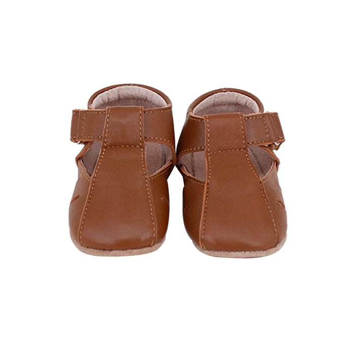 Dakota Baby & Toddler First/Pre Walker Shoes Tan by SKEANIE