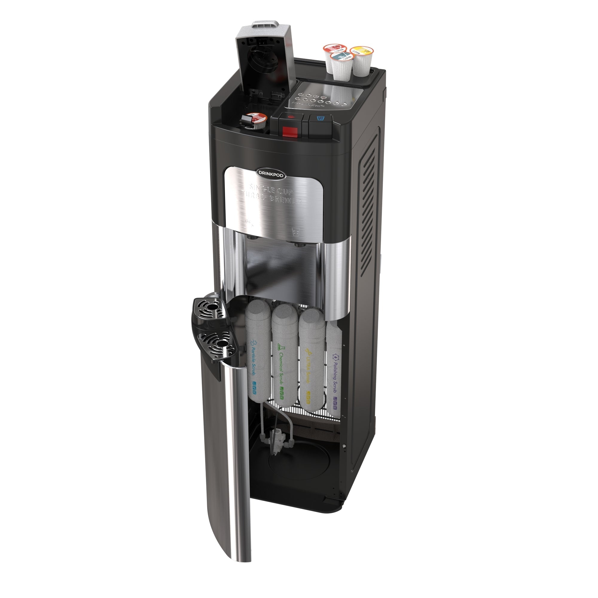 Drinkpod 3000 Elite Series - Coffee Plus Water Purification Cooler