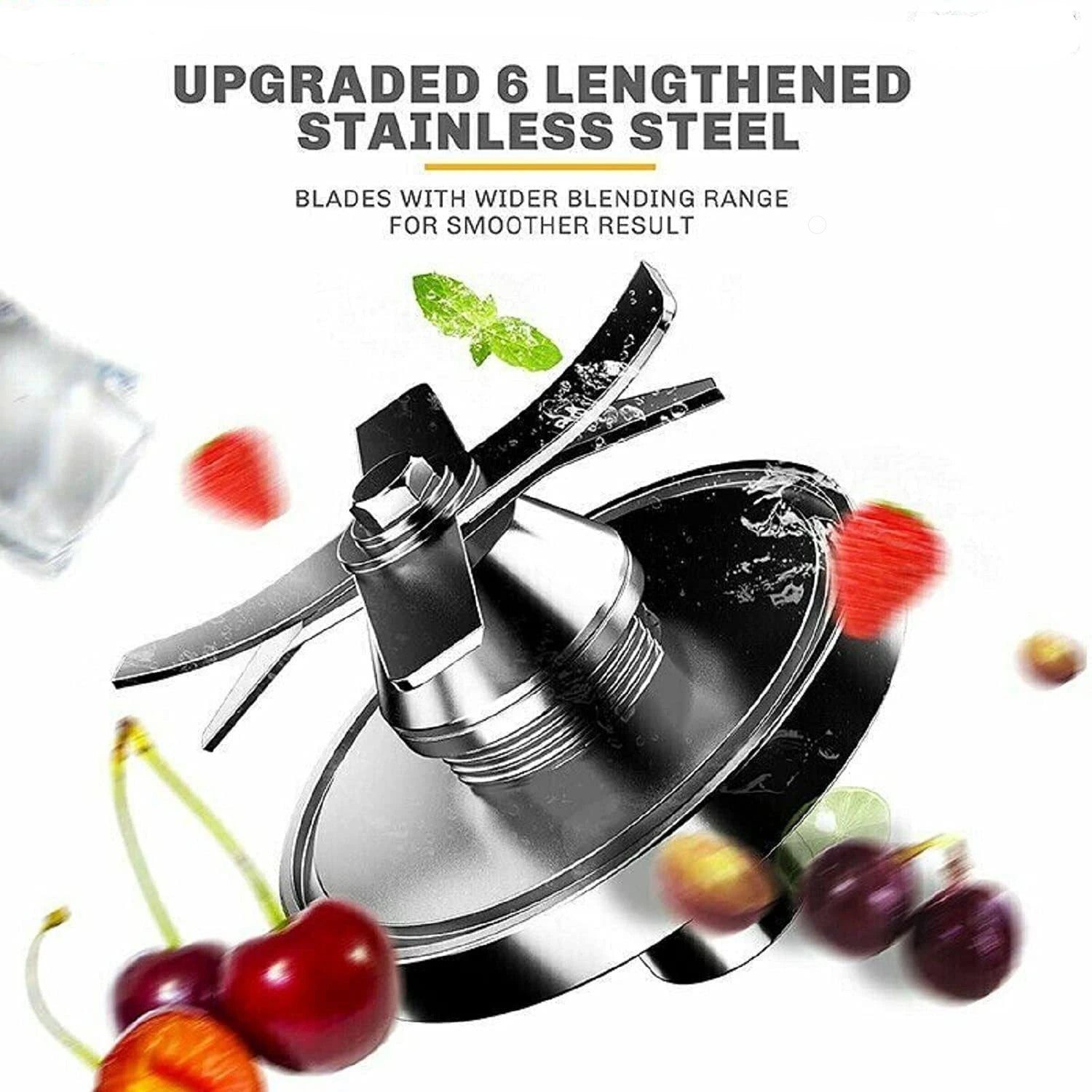 2L Countertop Blender 2000W Fruit Smoothie Blender