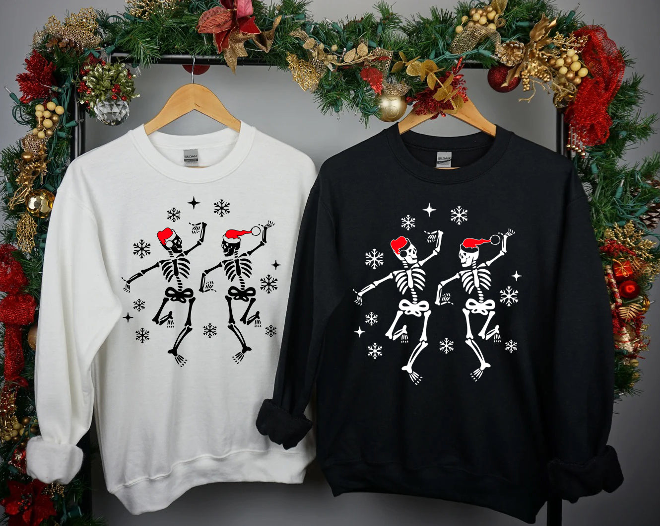 Christmas Dancing Skeleton Sweatshirt