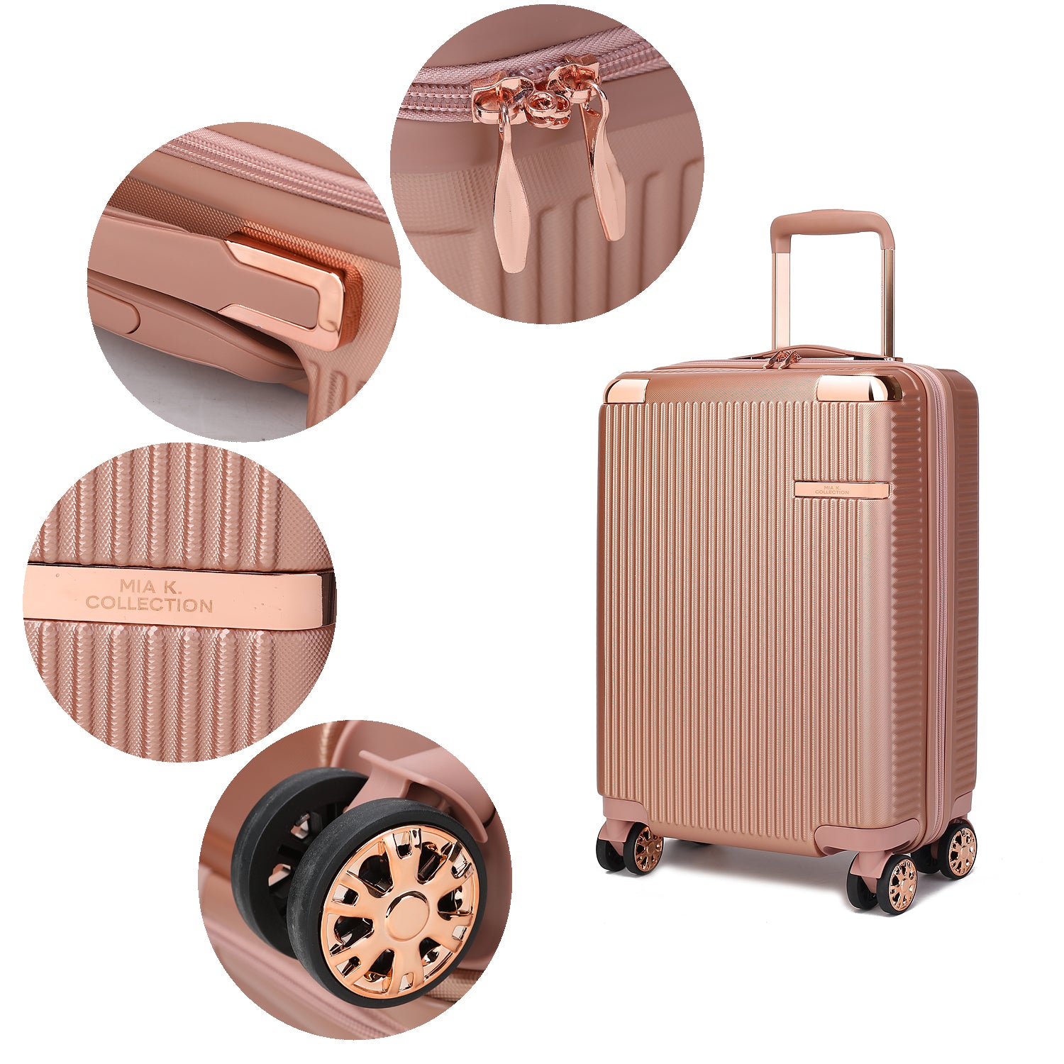 Tulum 2-piece carry-on luggage set