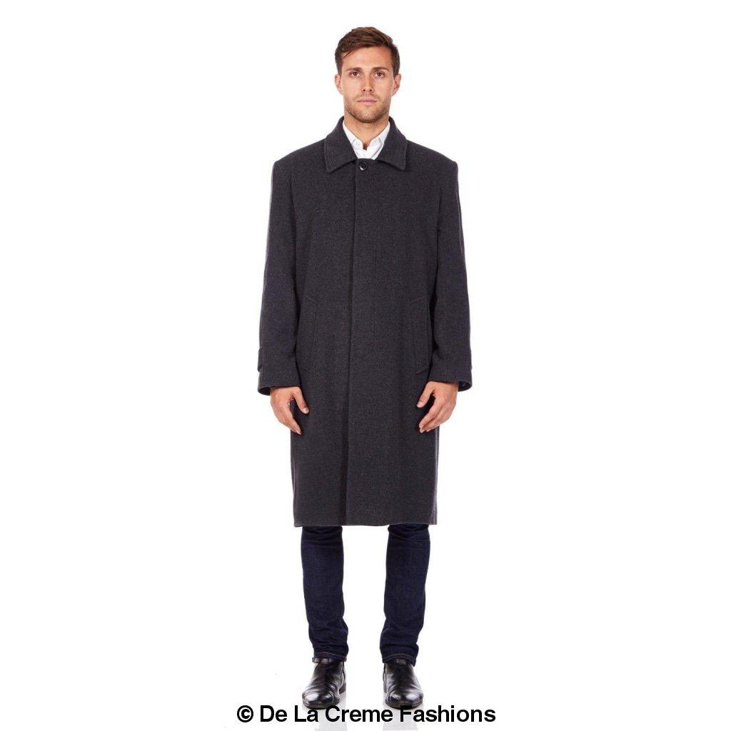 De La Creme MAN - Wool & Cashmere Long Formal Overcoat