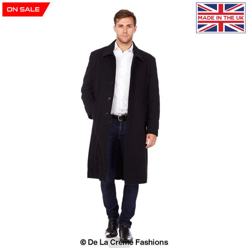 De La Creme MAN - Wool & Cashmere Long Formal Overcoat