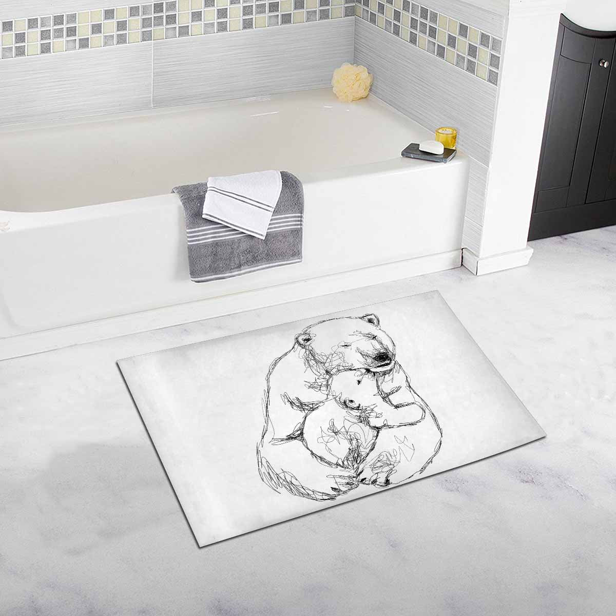 Uniquely You Bath Mat / Mama Bear  Bath Rug 20" x 32"