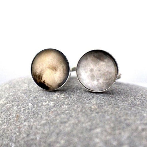 Pluto and Charon Cufflinks