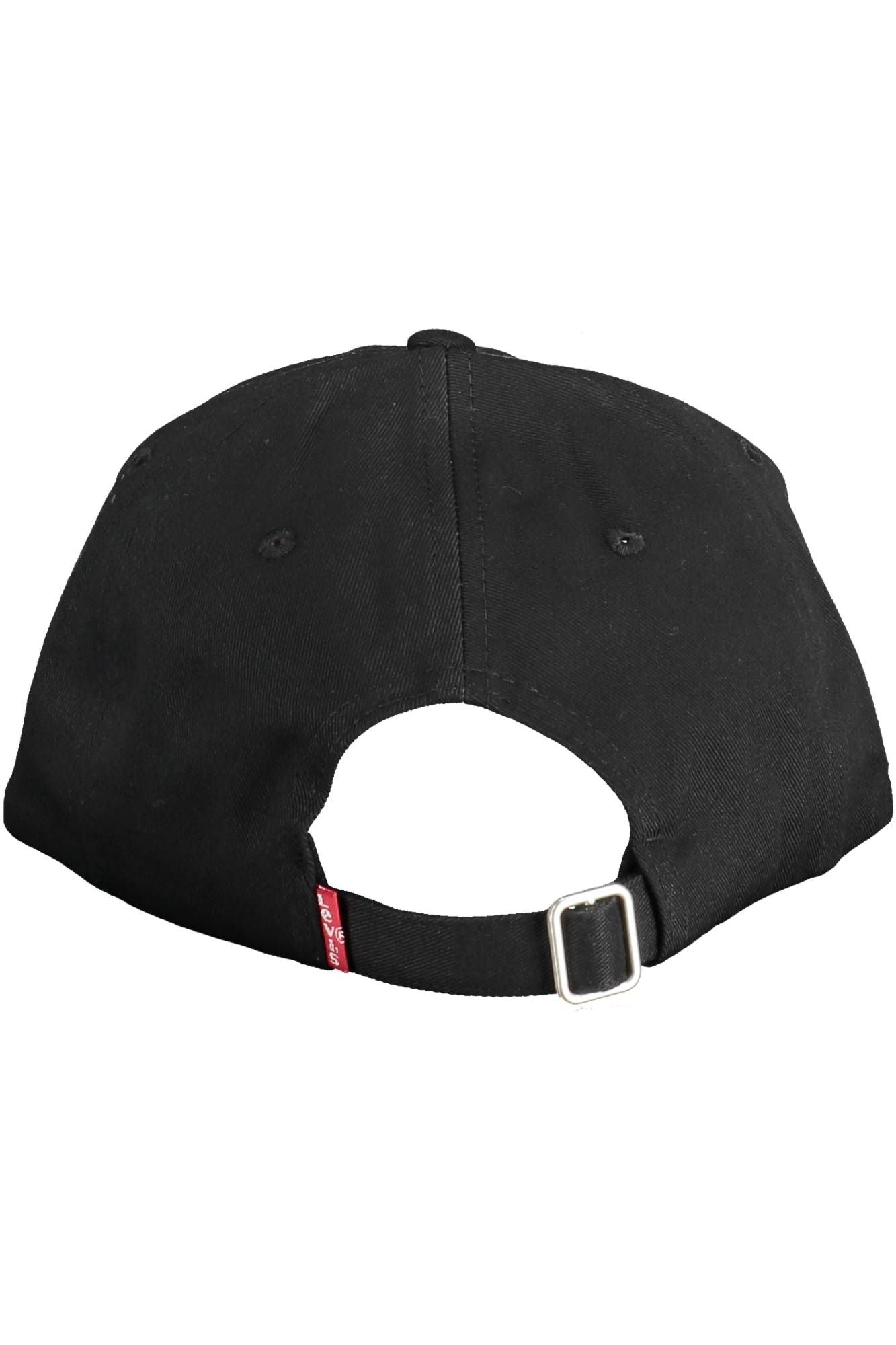 Levi's Black Cotton Hats & Cap