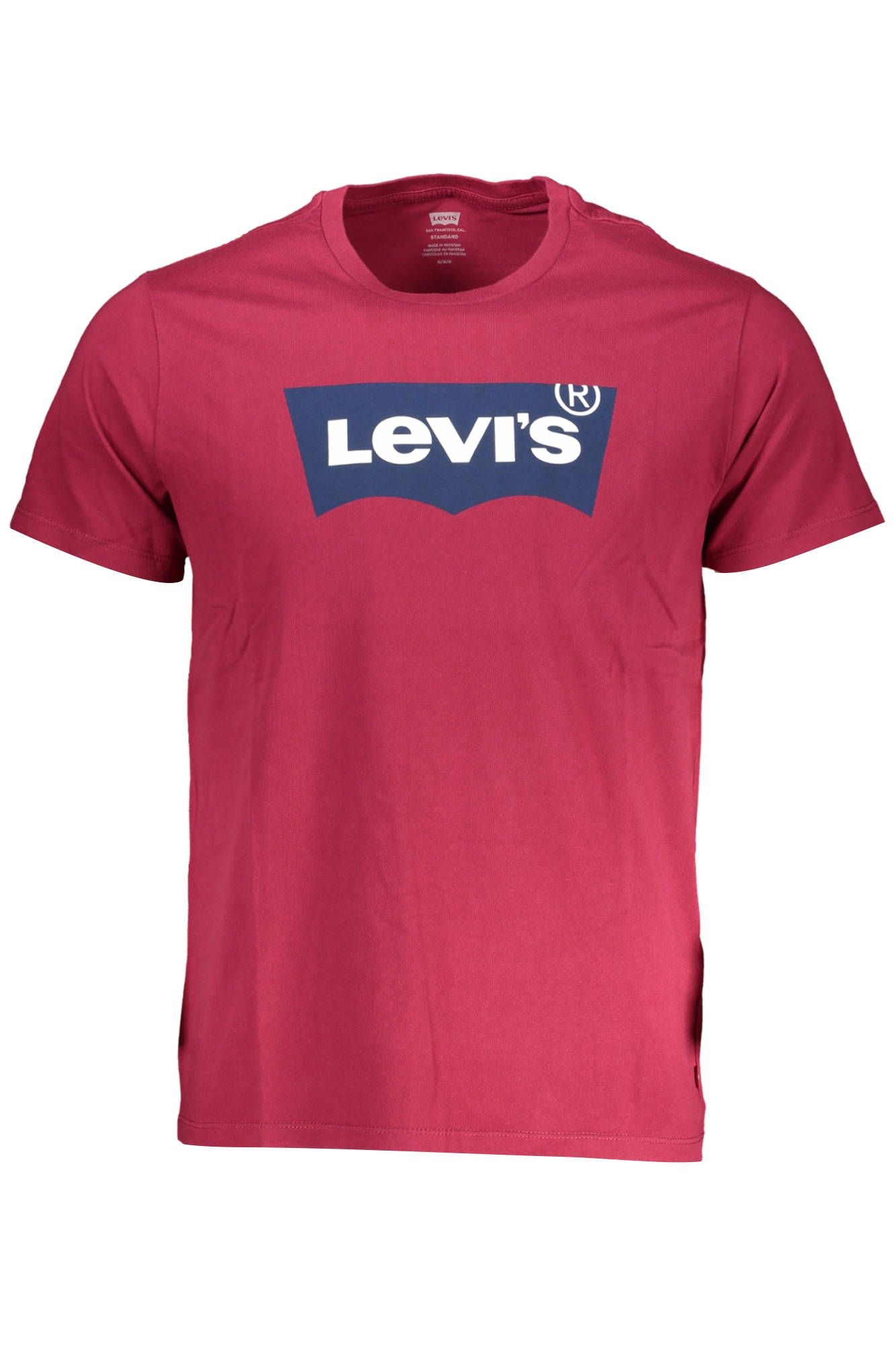 Levi's Red Cotton T-Shirt