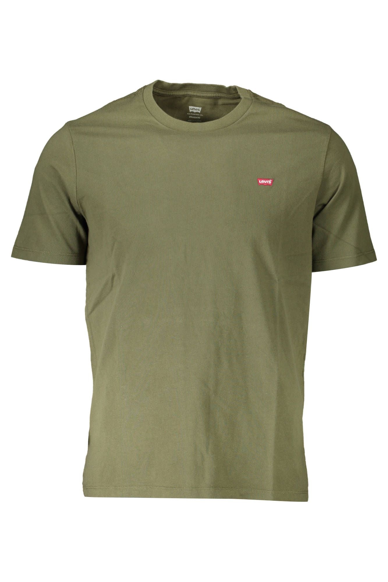 Levi's Green Cotton T-Shirt