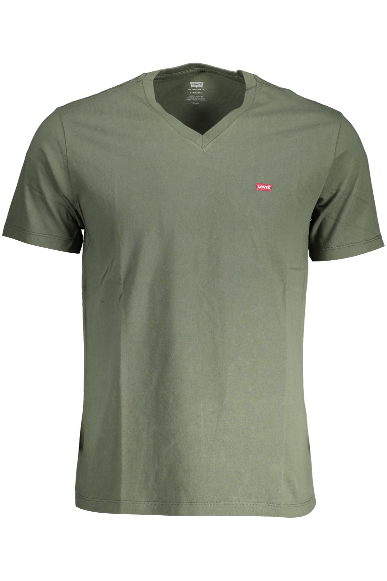 Levi's Green Cotton T-Shirt