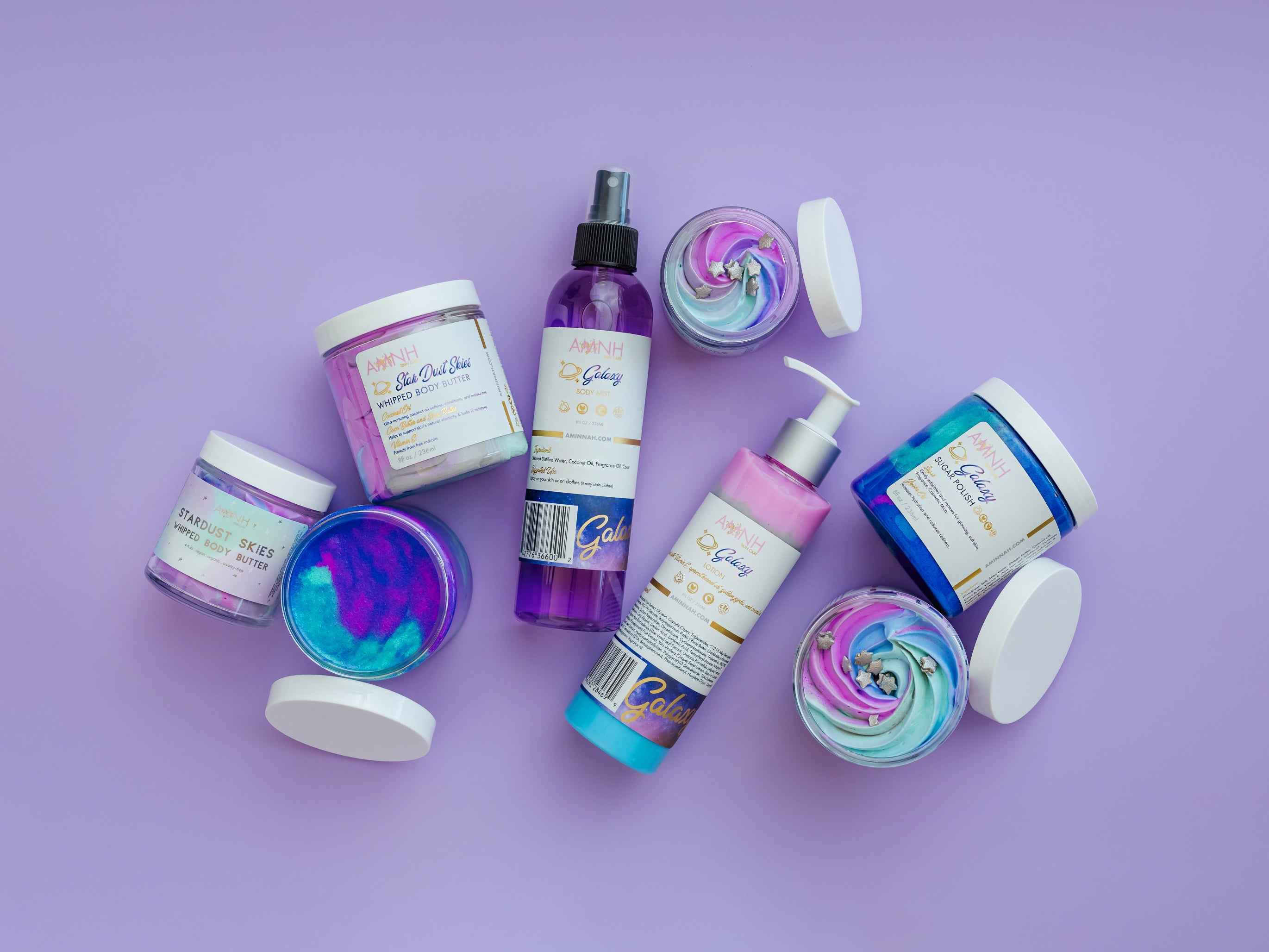 "Galaxy" Body Collection  |Body Butter| Foaming Soap| Sugar Scrub|-0