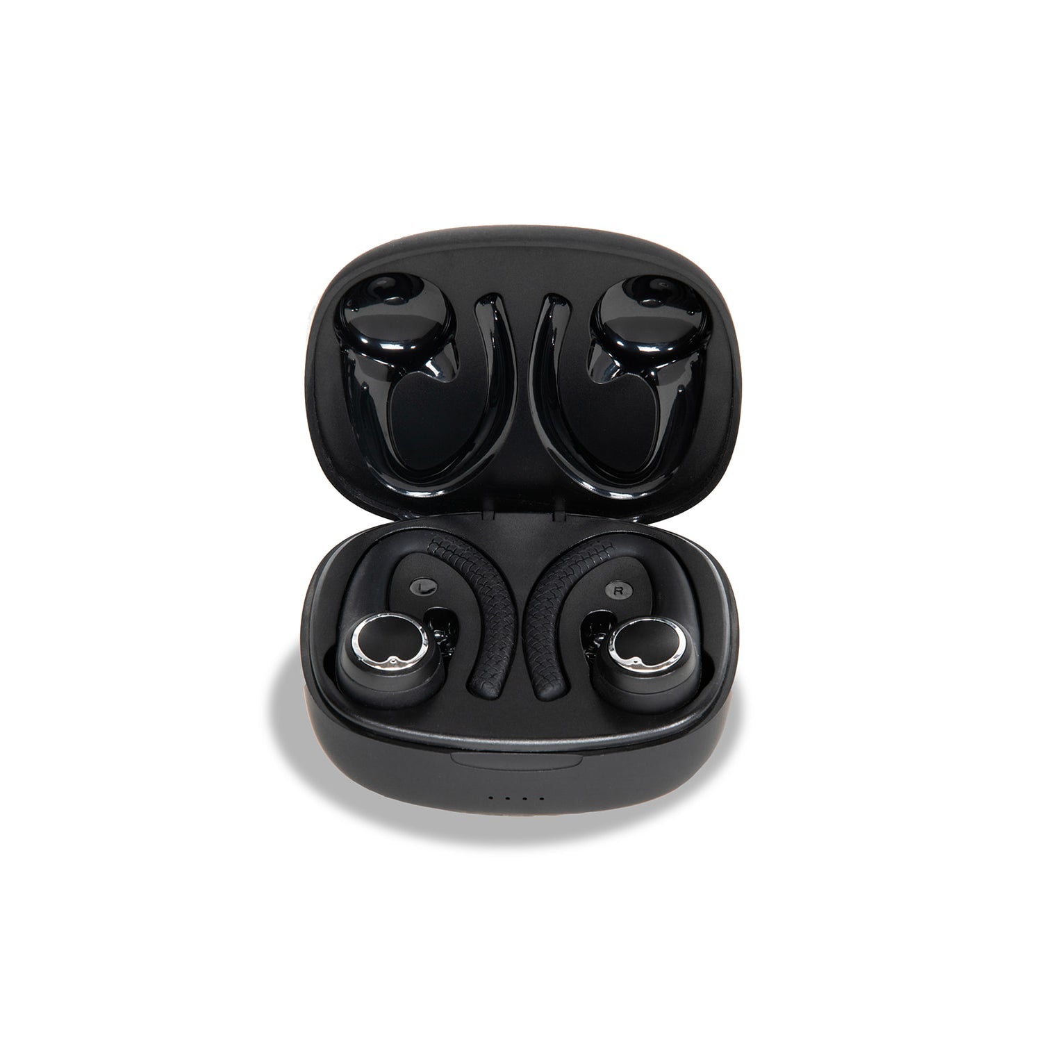 AIR Active 2.0 Matte Black Sport Earbuds (In Ear Wireless Headphones)-1