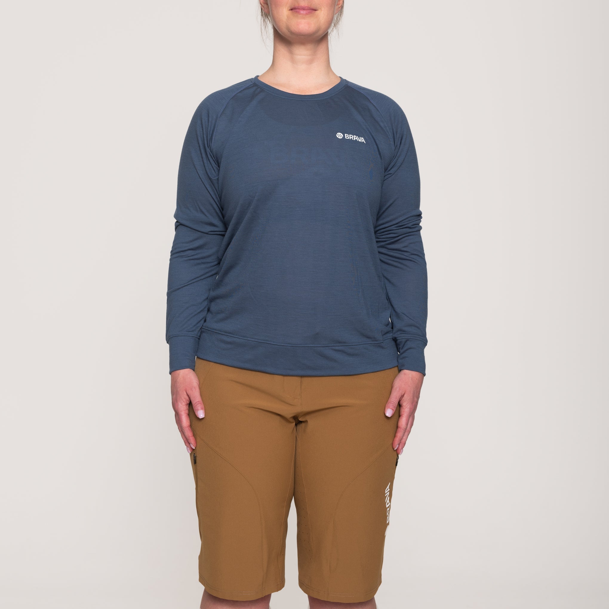 Merino LS Lightweight - Denim Blue-0