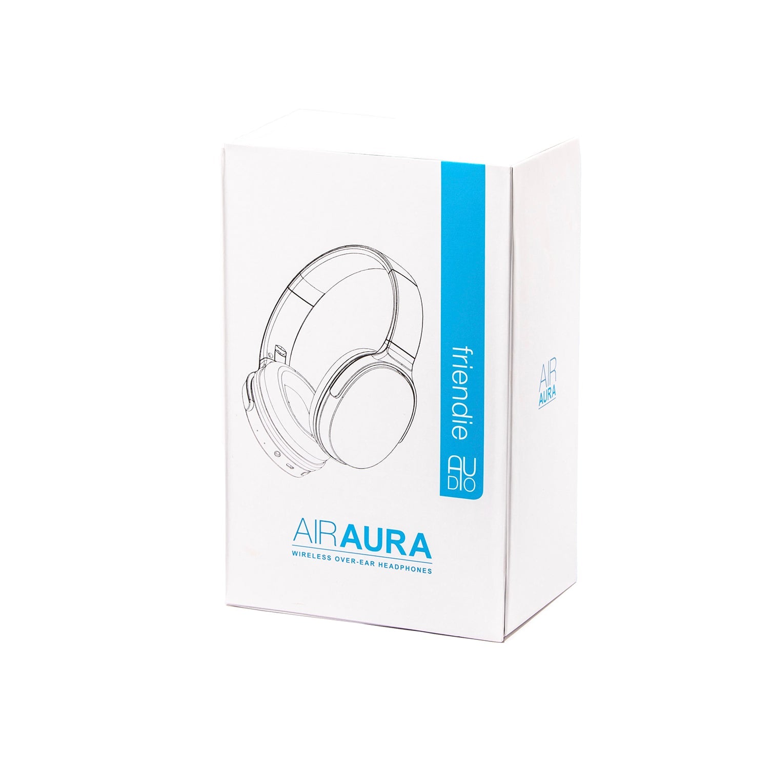 AIR Aura Matte Black (Over Ear Wireless Headphones)-6