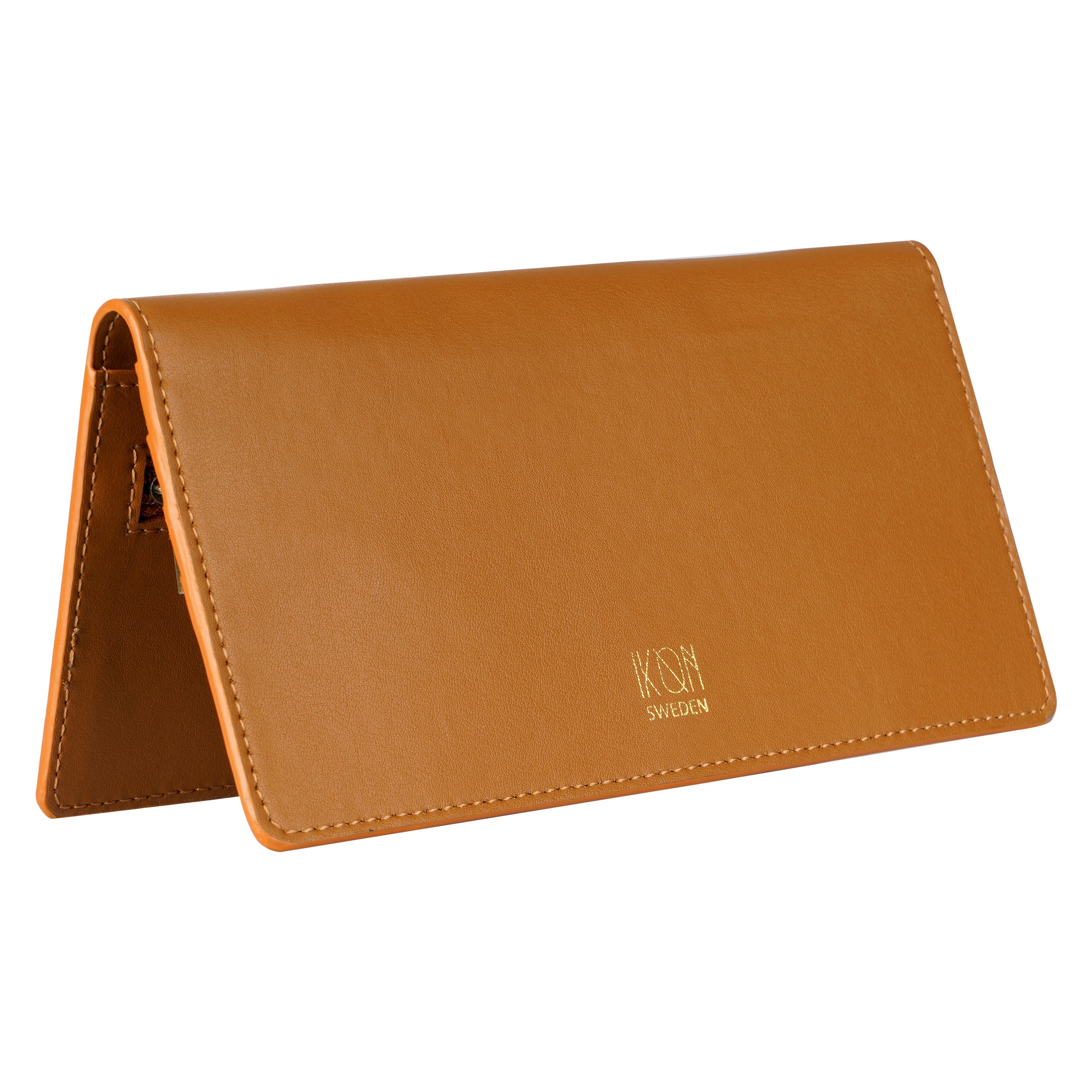 Cactus Leather Slim Wallet - Cognac-4