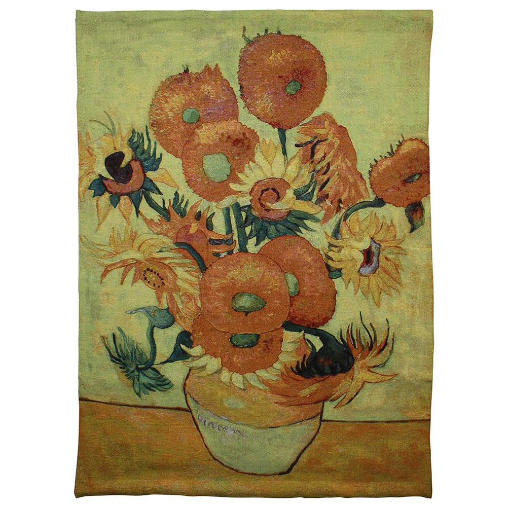 Van Gogh Sunflower - Wall Hanging 92cm x 141cm (70 rod)-1