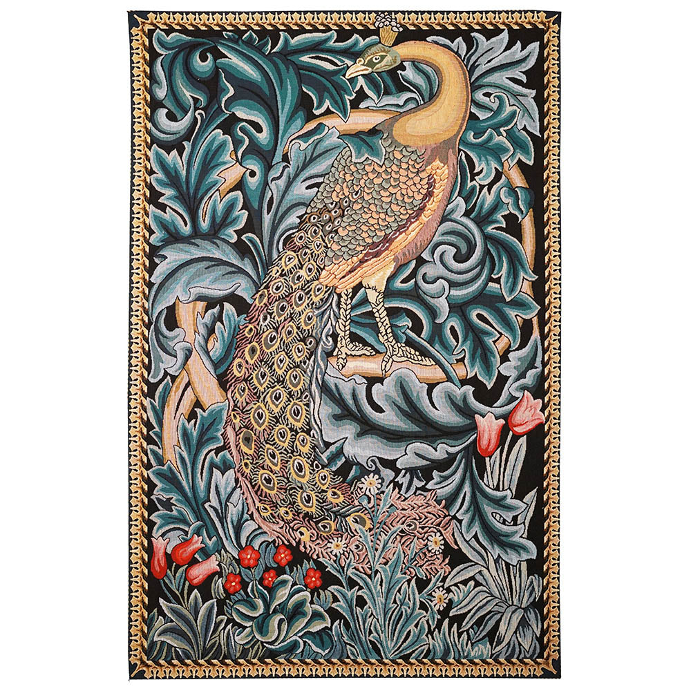 William Morris The Peacock - Wall Hanging 92cm x 139cm (70 rod)-1