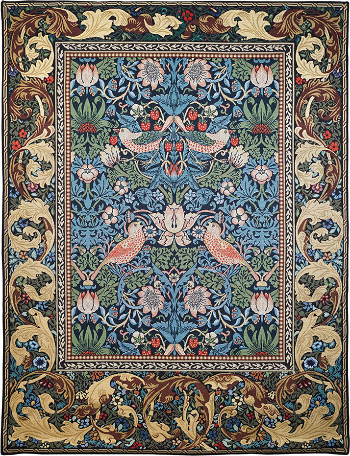 William Morris Strawberry Thief - Wall Hanging 109cm x 139cm (70 rod)-1