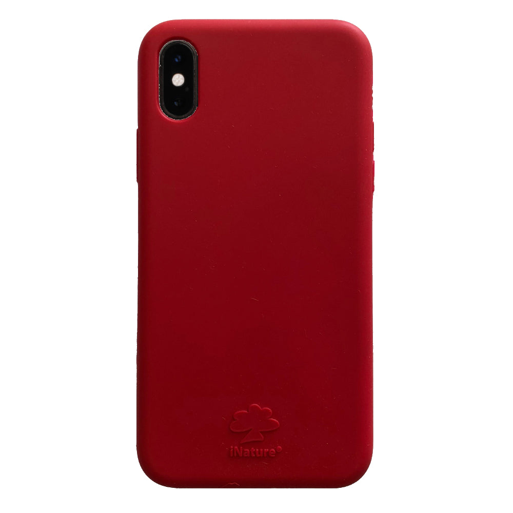 iNature iPhone X/XS Case - Tomato Red-0